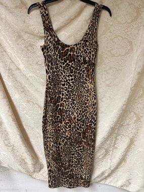 NWT Bar lll  Animal Print Dress